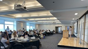 Presenting at future forward form for women in project management